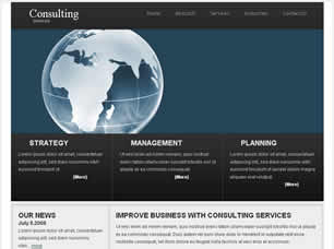 Consulting Services Free CSS Template
