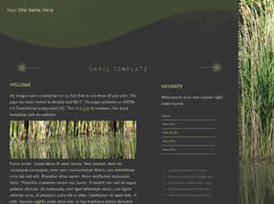 Grass Free Website Template