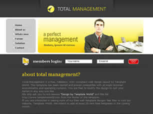 Total Management Free Website Template