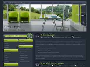 Furn Office Free Website Template
