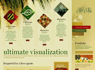Charcoal Free Website Template