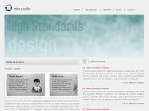 Cleo Studio Free Website Template
