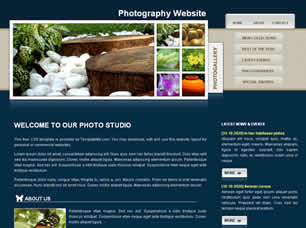 Photo Studio Free Website Template
