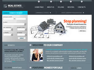 Real Estate Co. Free Website Template