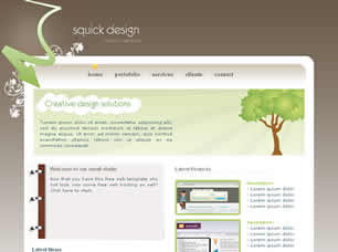 Squick Free CSS Template