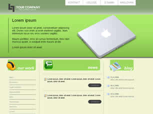 Pure Web 2.0 Free CSS Template