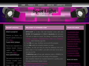 Spotlight Free CSS Template